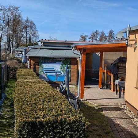 Spreewaldhaeuser Golinski Mit Kamin Am Neuendorfer See Alt Schadow Exterior photo