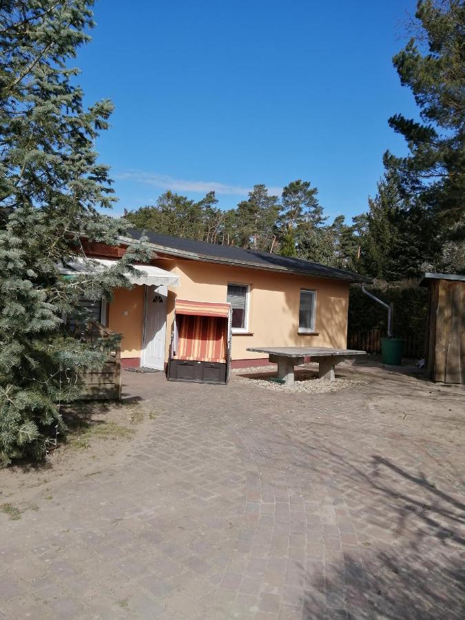 Spreewaldhaeuser Golinski Mit Kamin Am Neuendorfer See Alt Schadow Exterior photo